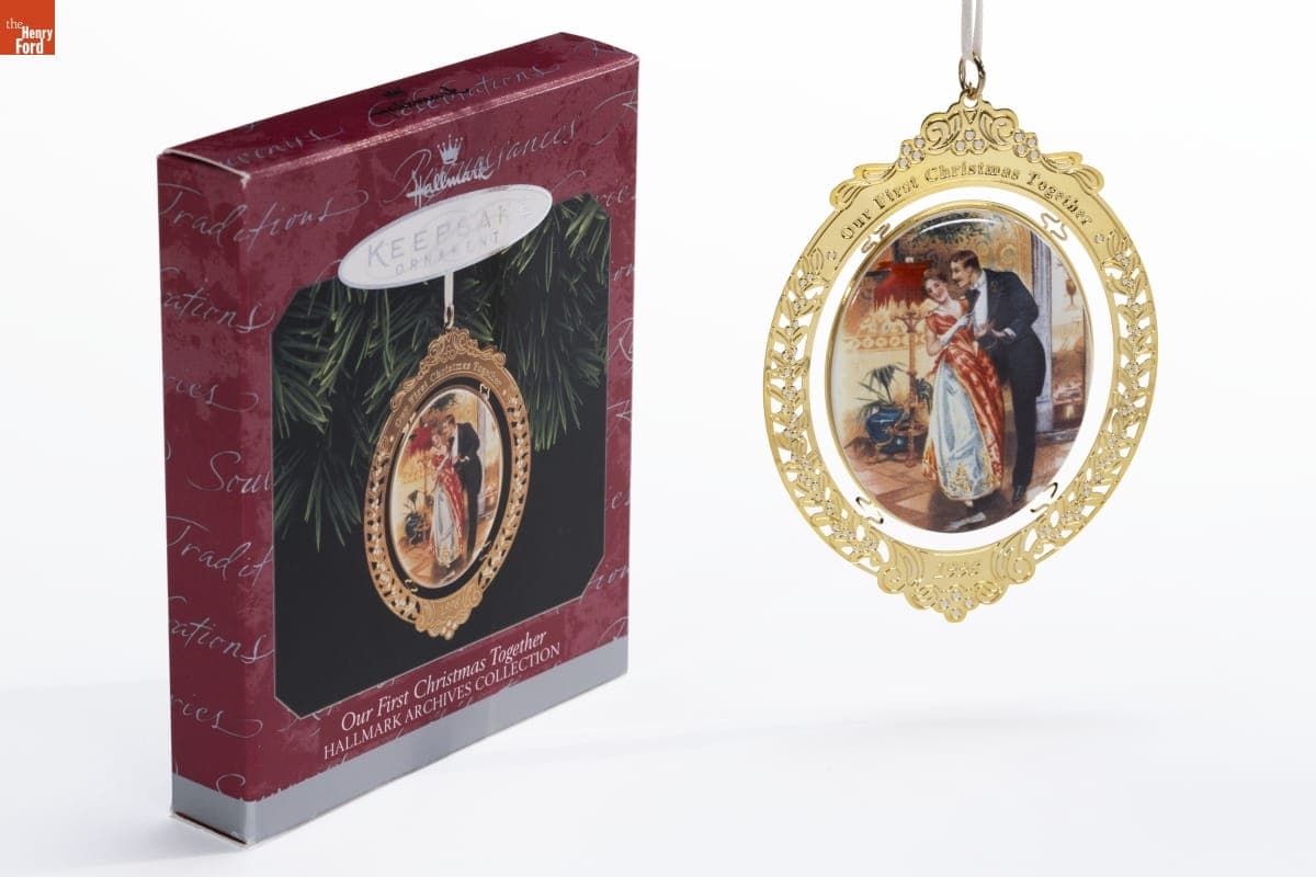 Hallmark "Hallmark Archives Collection: Our First Christmas Together" Christmas Ornament, 1998