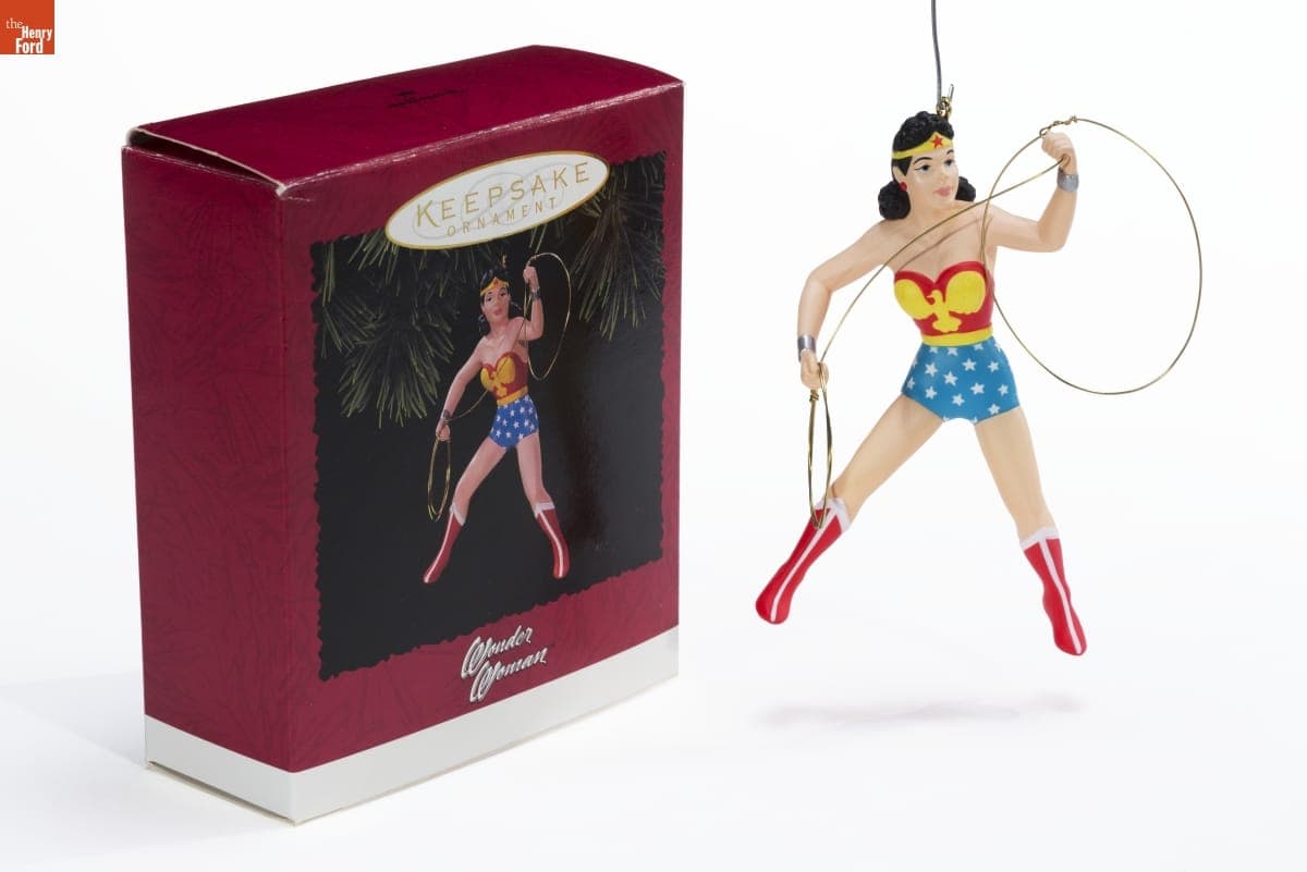 Hallmark "Wonder Woman" Christmas Ornament, 1996