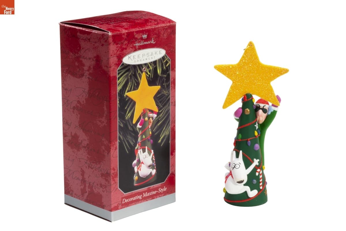 Hallmark "Decorating Maxine-Style" Christmas Ornament, 1998