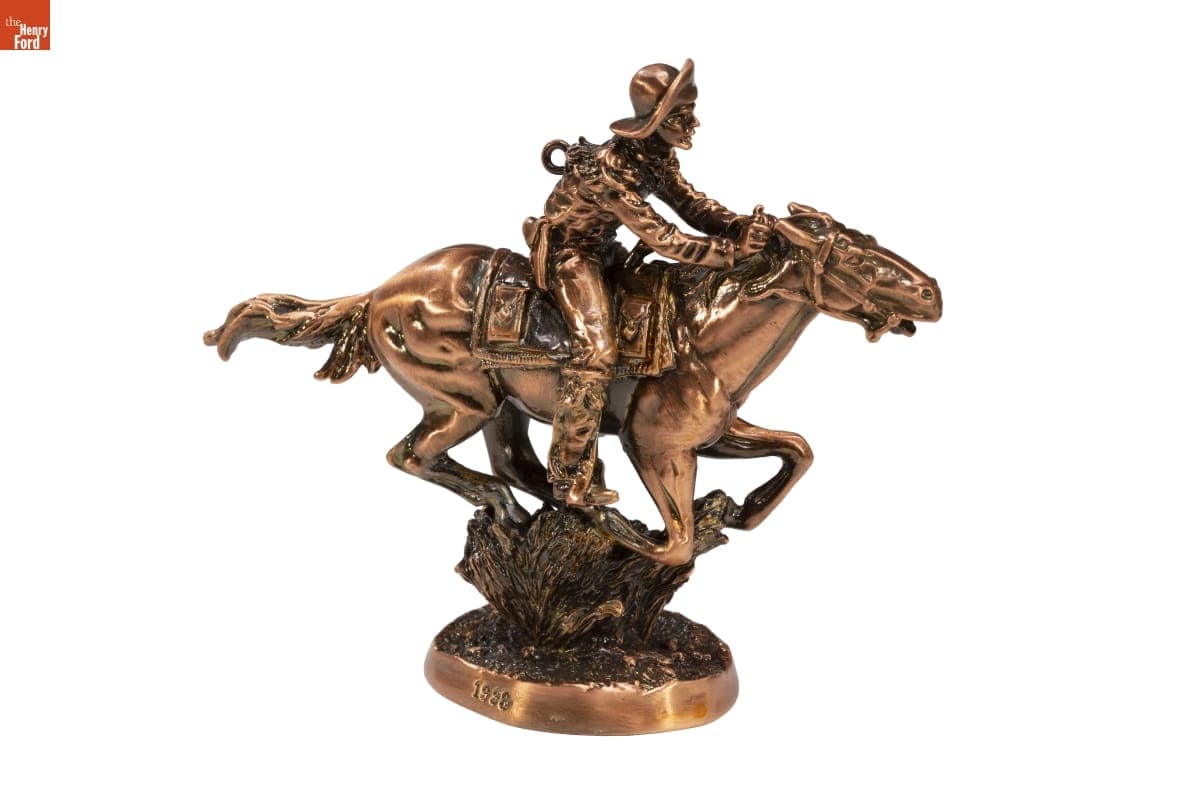 Hallmark "The Old West Series: Pony Express Rider" Christmas Ornament, 1998