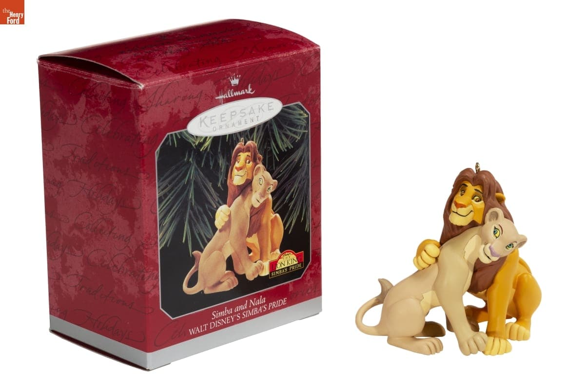 Hallmark "Disney's Simba's Pride: Simba and Nala" Christmas Ornament, 1998