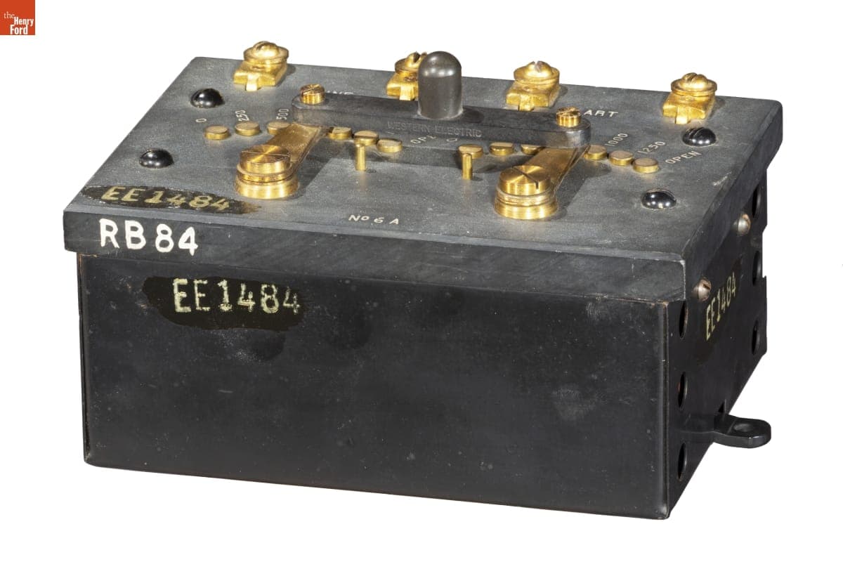No. 6A Telegraph Resistance Box, circa 1900
