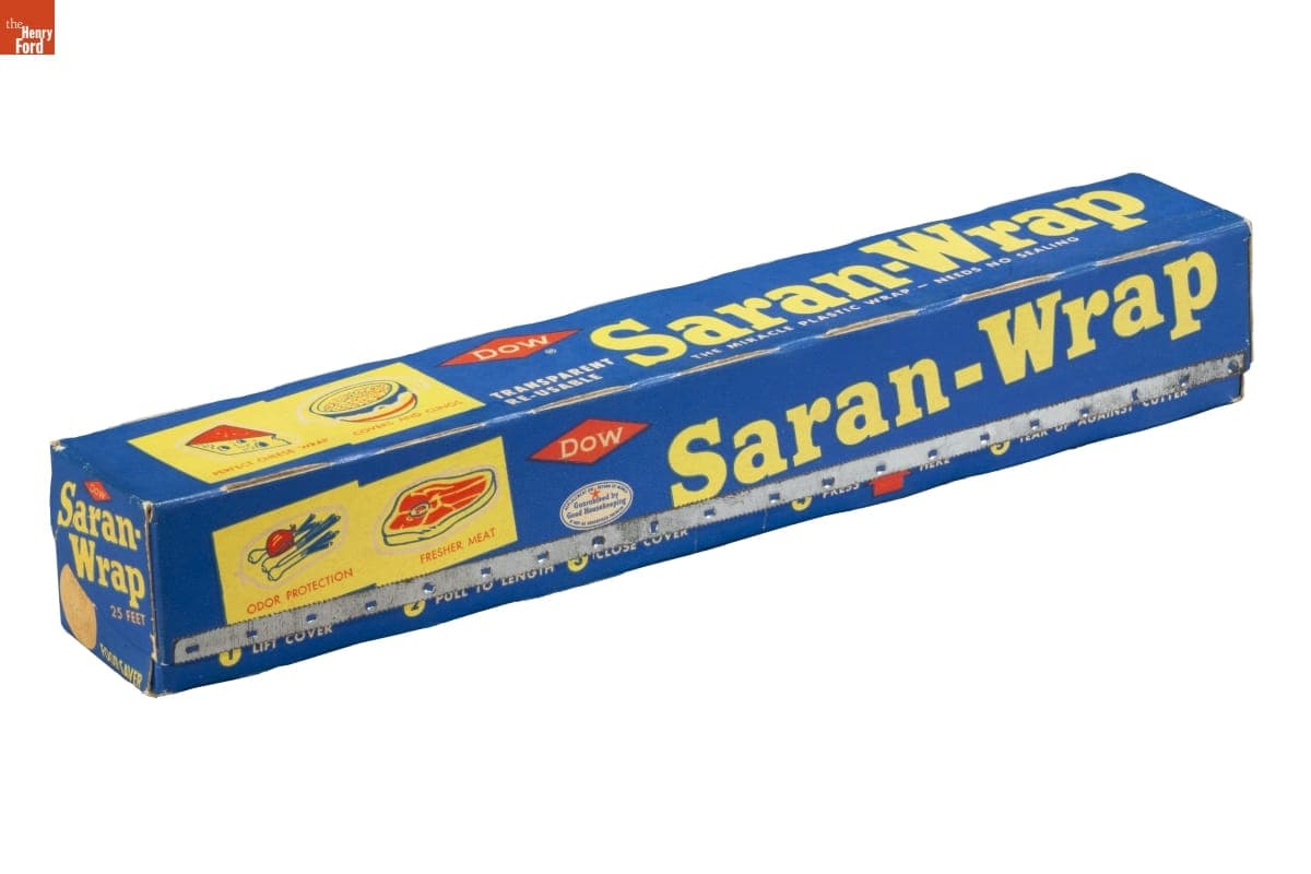 "Saran Wrap" Transparent Cling Wrap, circa 1954