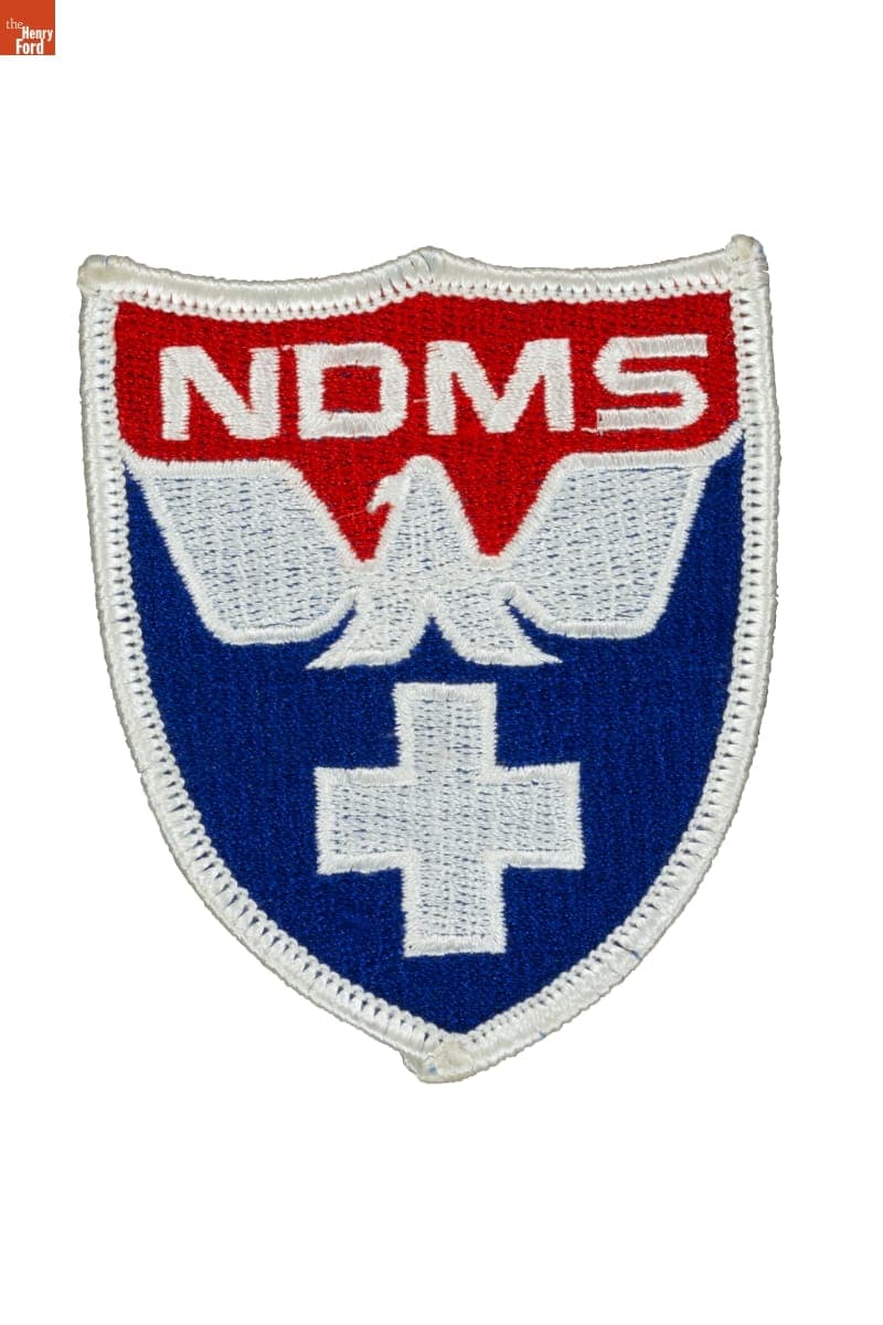 "NDMS" Patch, Worn by Gerald Gomes While on Assignment at Ground Zero, September 2001
