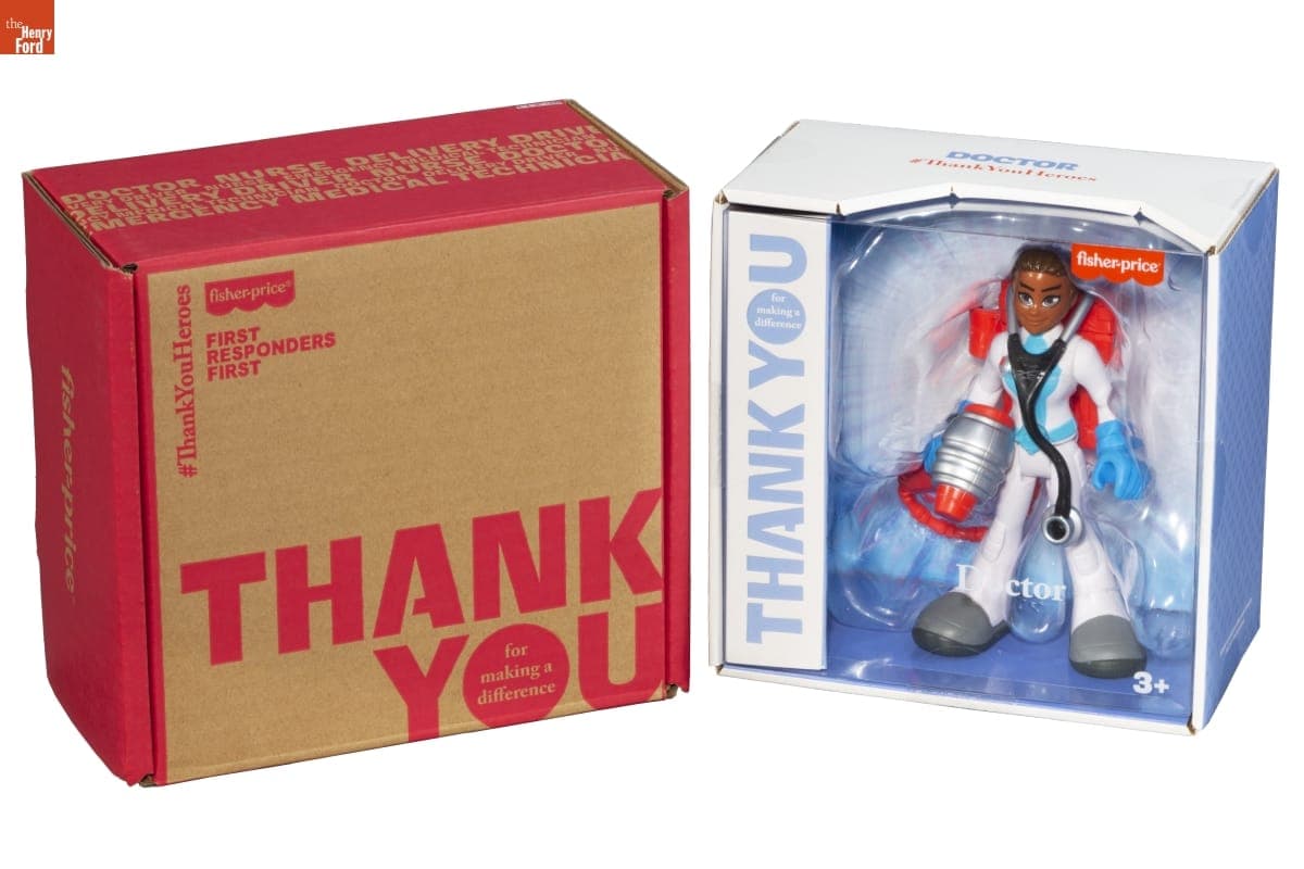 Fisher-Price "#ThankYouHeroes: Doctor" Action Figure, 2020
