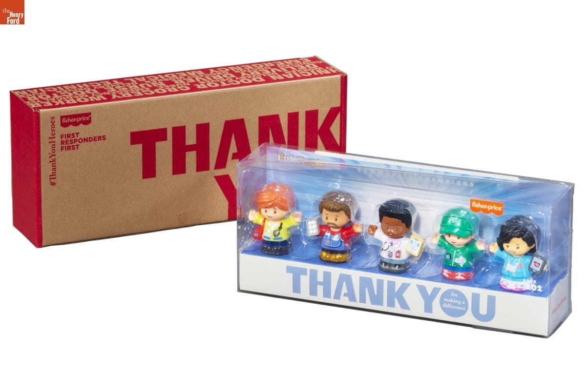 Fisher-Price "#ThankYouHeroes" Little People Set, 2020