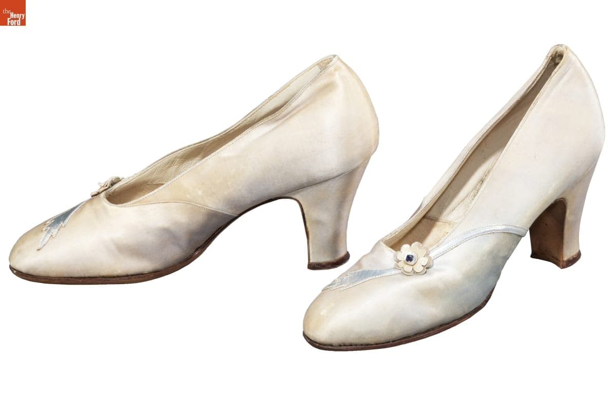 Shoes, Worn by Elizabeth Parke Firestone, 1920-1929