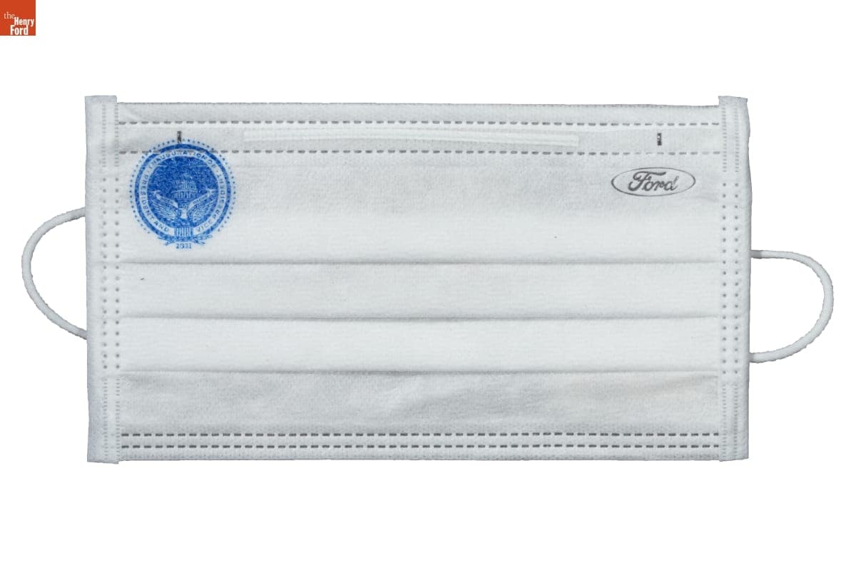 Face Mask, "Inauguration of President and Vice President," 2021