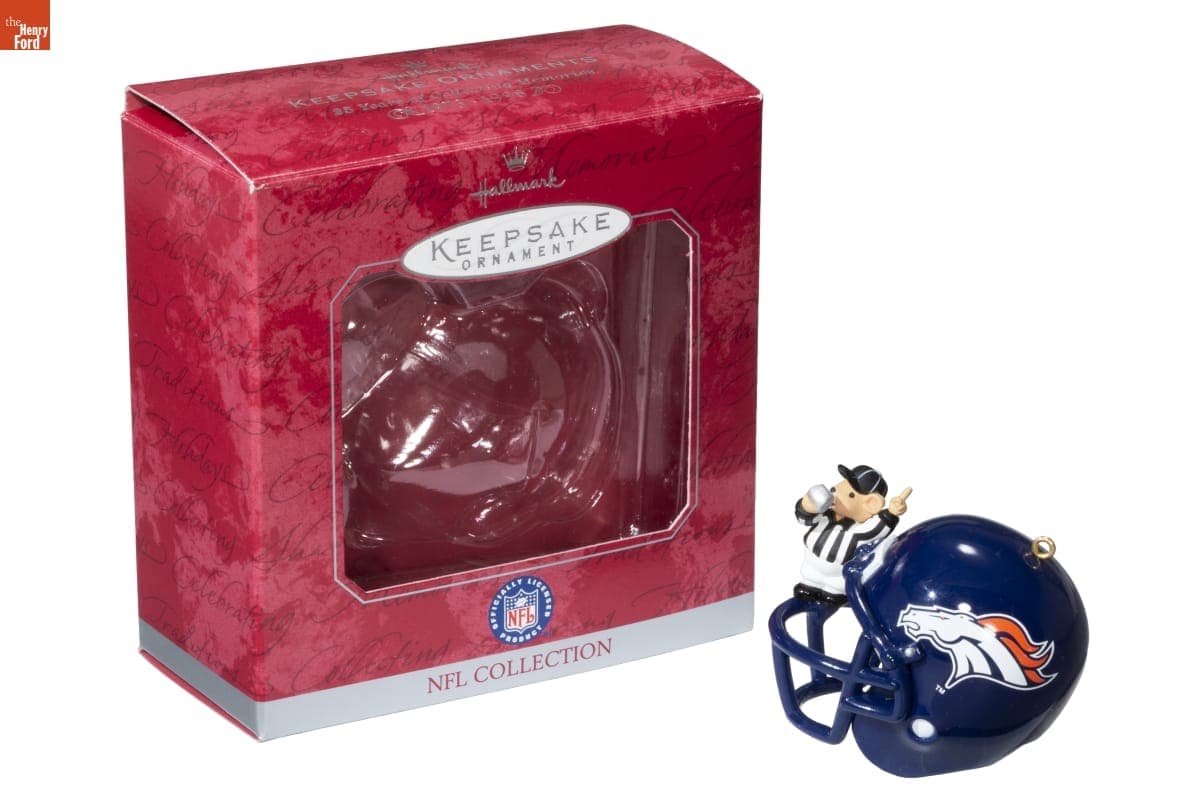 Hallmark "NFL Collection: Denver Broncos" Christmas Ornament, 1998