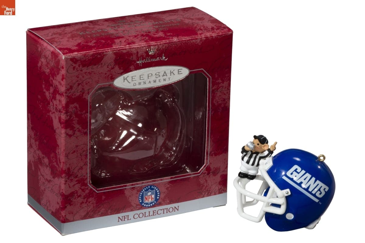 Hallmark "NFL Collection: New York Giants" Christmas Ornament, 1998