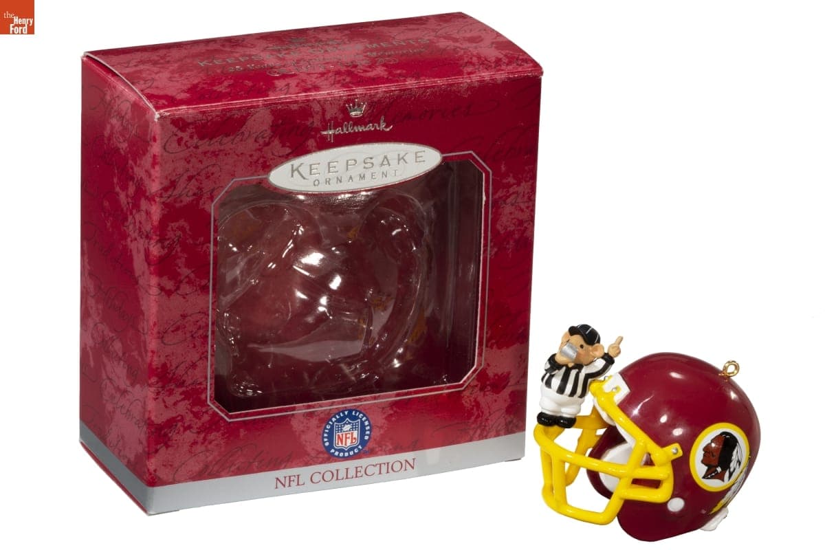 Hallmark "NFL Collection: Washington Redskins" Christmas Ornament, 1998