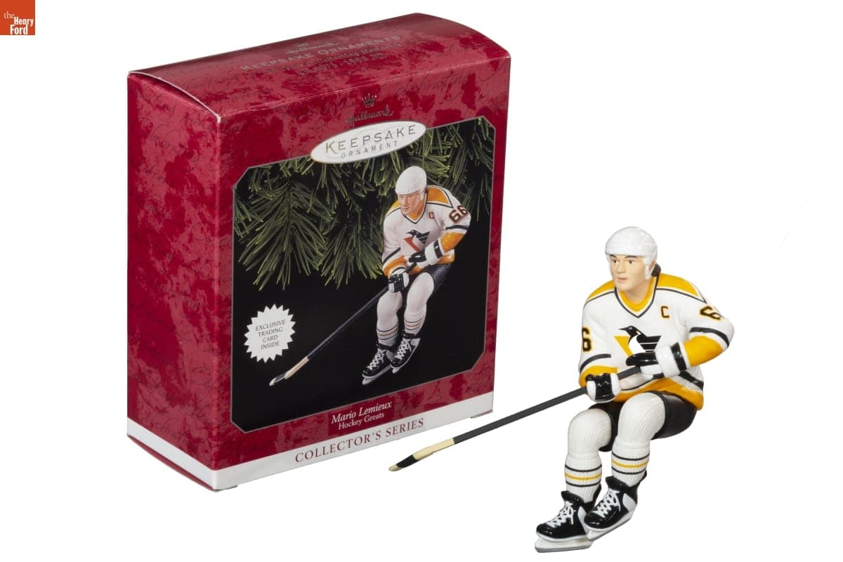 Hallmark "Hockey Greats Series: Mario Lemieux" Christmas Ornament, 1998