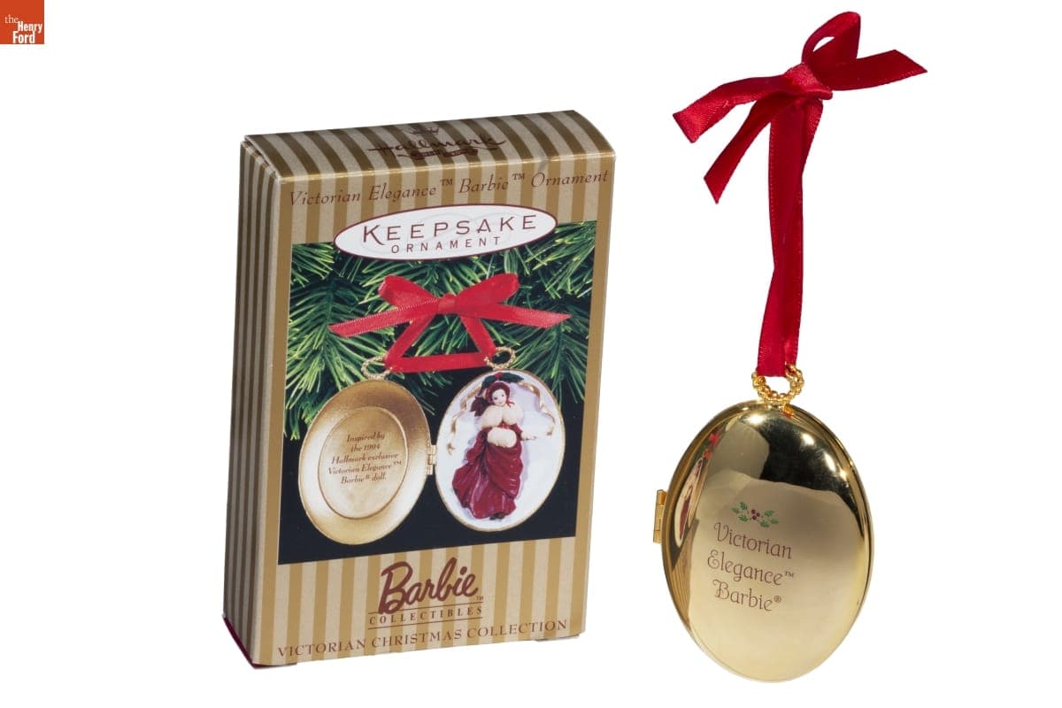 Hallmark "Victorian Elegance Barbie" Christmas Ornament, 1997