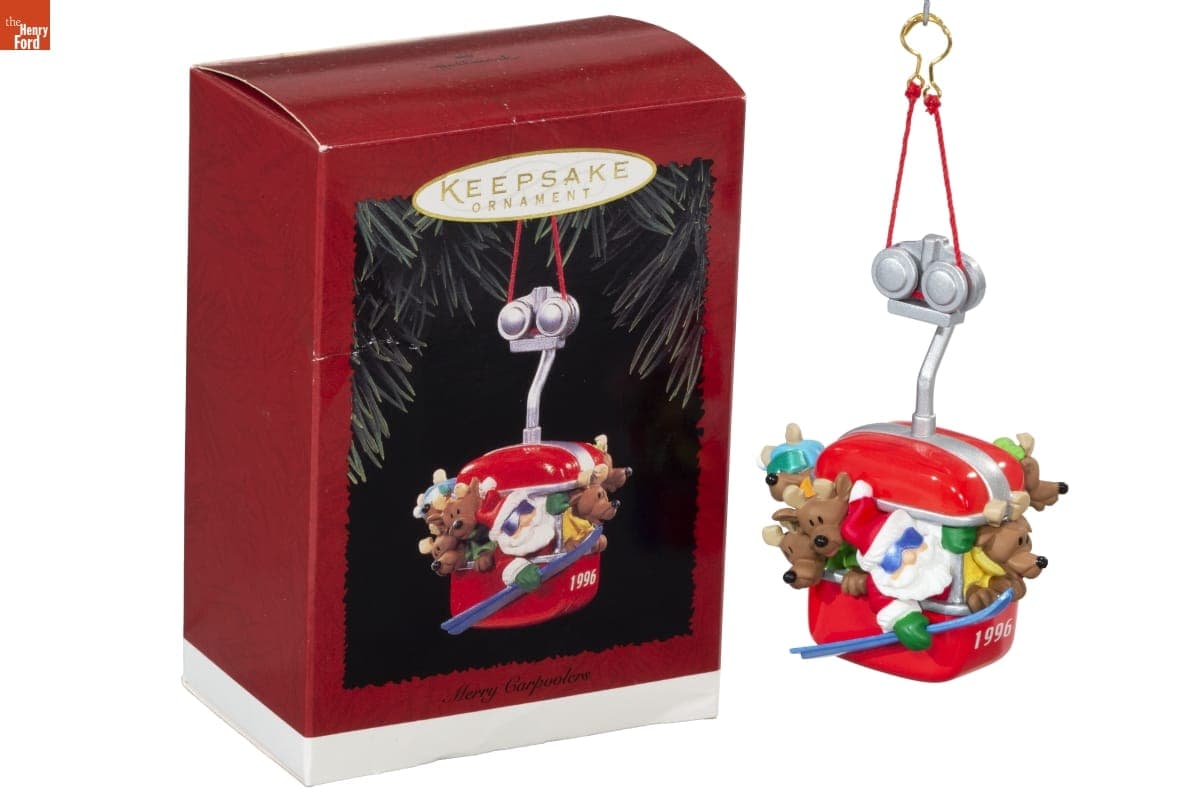 Hallmark "Merry Carpoolers" Christmas Ornament, 1996