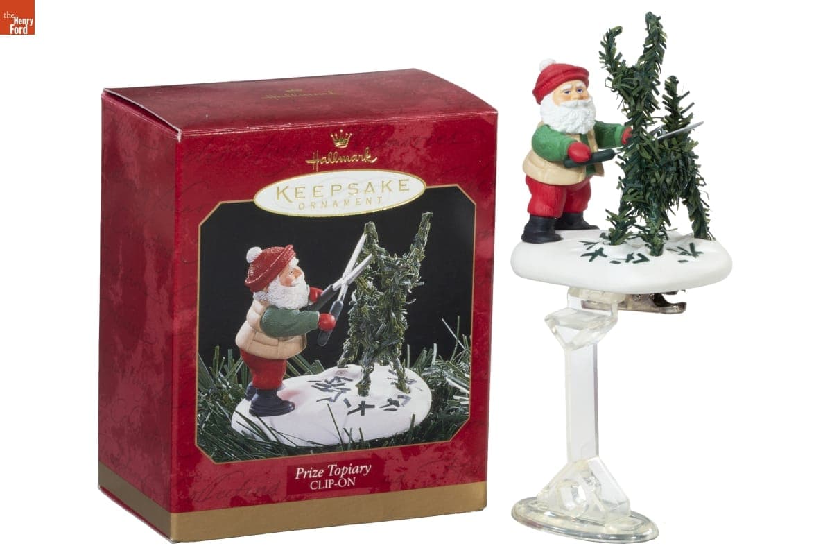 Hallmark "Prize Topiary" Christmas Ornament, 1997