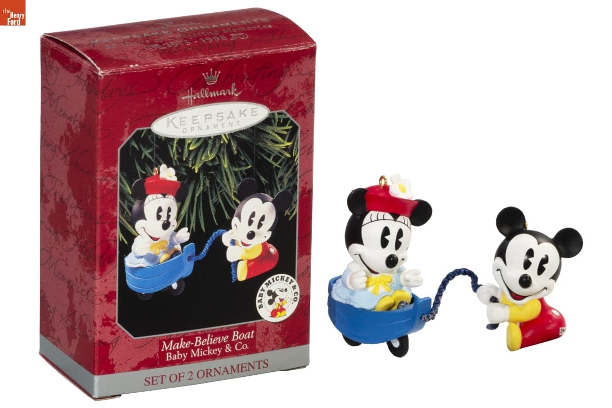 Hallmark "Make-Believe Boat" Christmas Ornament, 1998