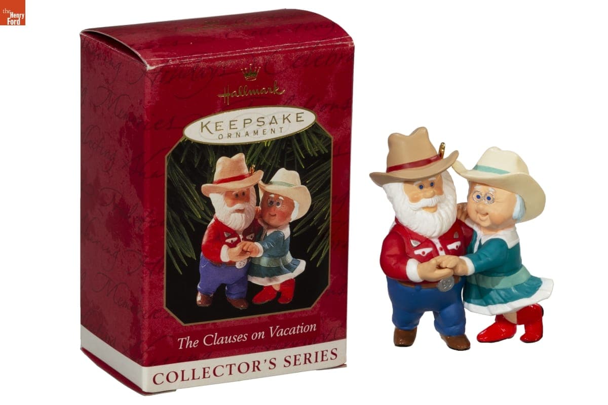 Hallmark "The Clauses on Vacation" Christmas Ornament, 1999