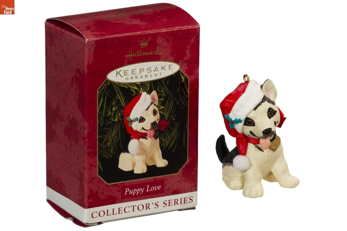 Hallmark "Puppy Love Series" Christmas Ornament, 1999