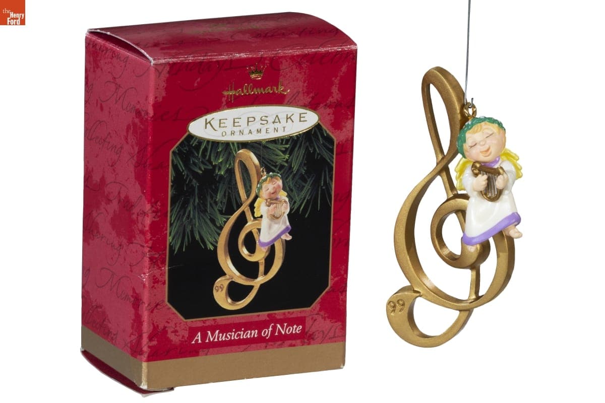 Hallmark "A Musician of Note" Christmas Ornament, 1999