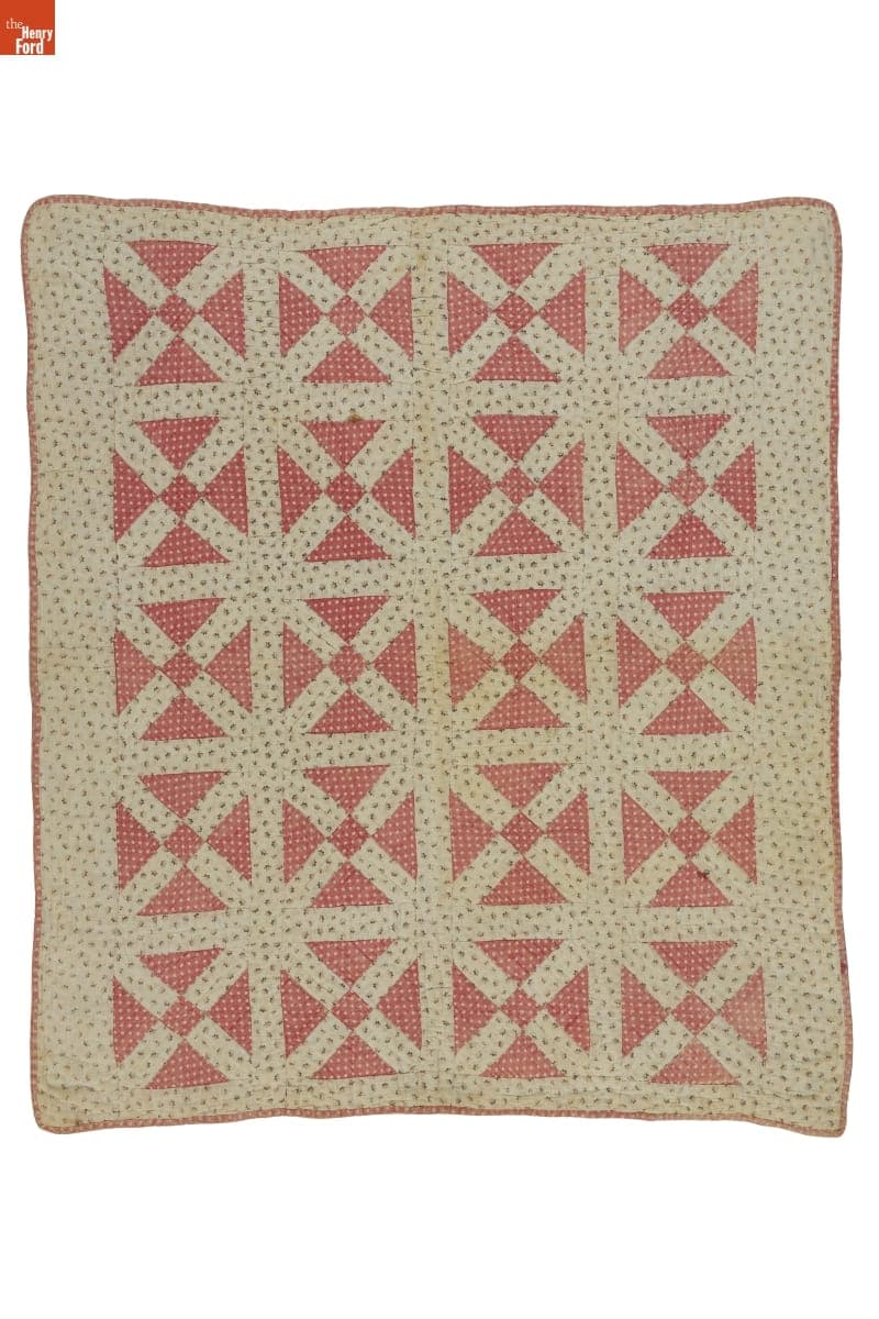 Italian Tile Doll Quilt, circa 1890