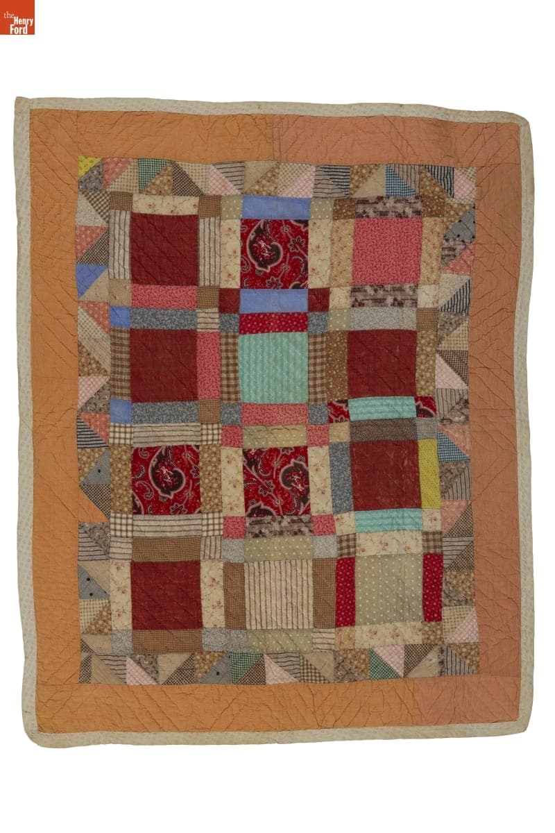 Counterpane Crib Quilt, circa 1875