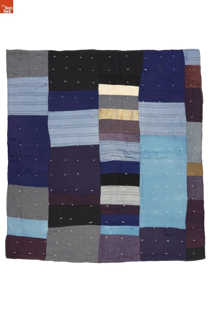Strip Crib Quilt, circa 1910