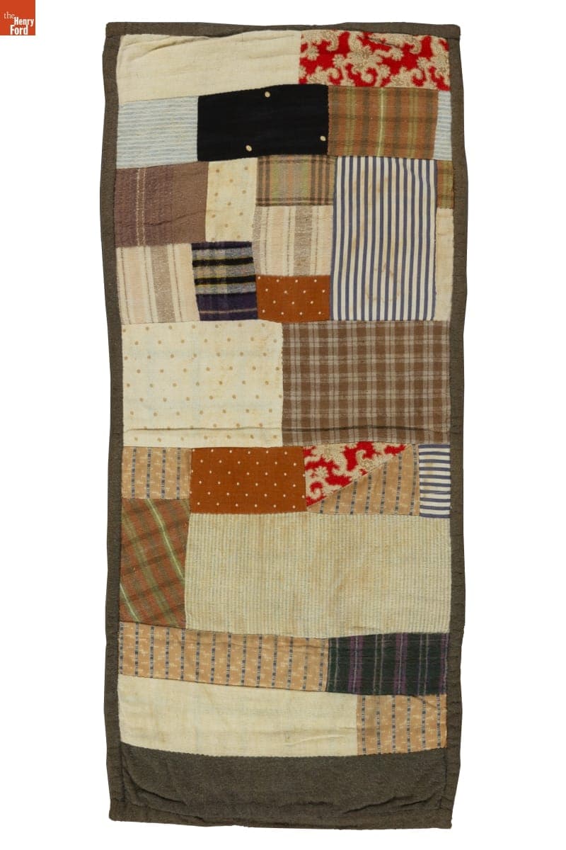 Strip Doll Quilt, 1900-1910