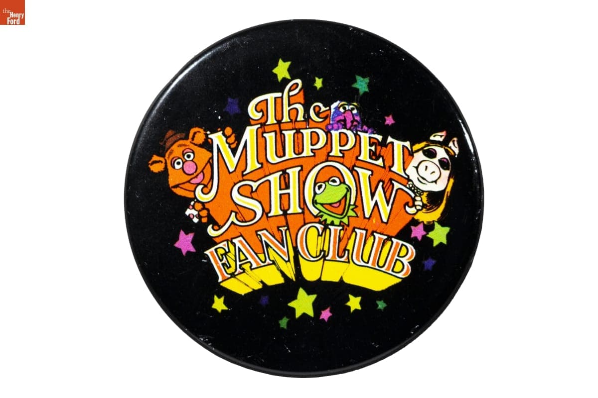 "The Muppet Show Fan Club" Button, 1978