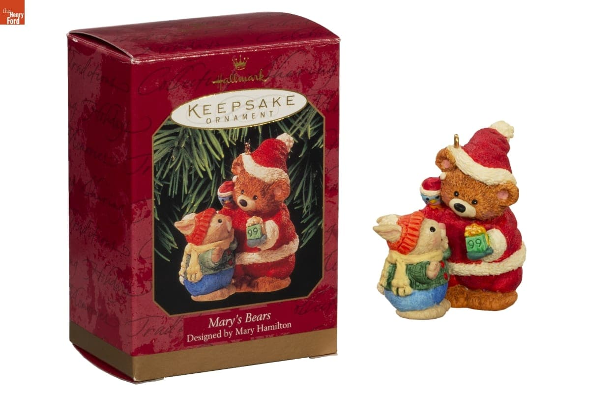 Hallmark "Mary's Bears" Christmas Ornament, 1999