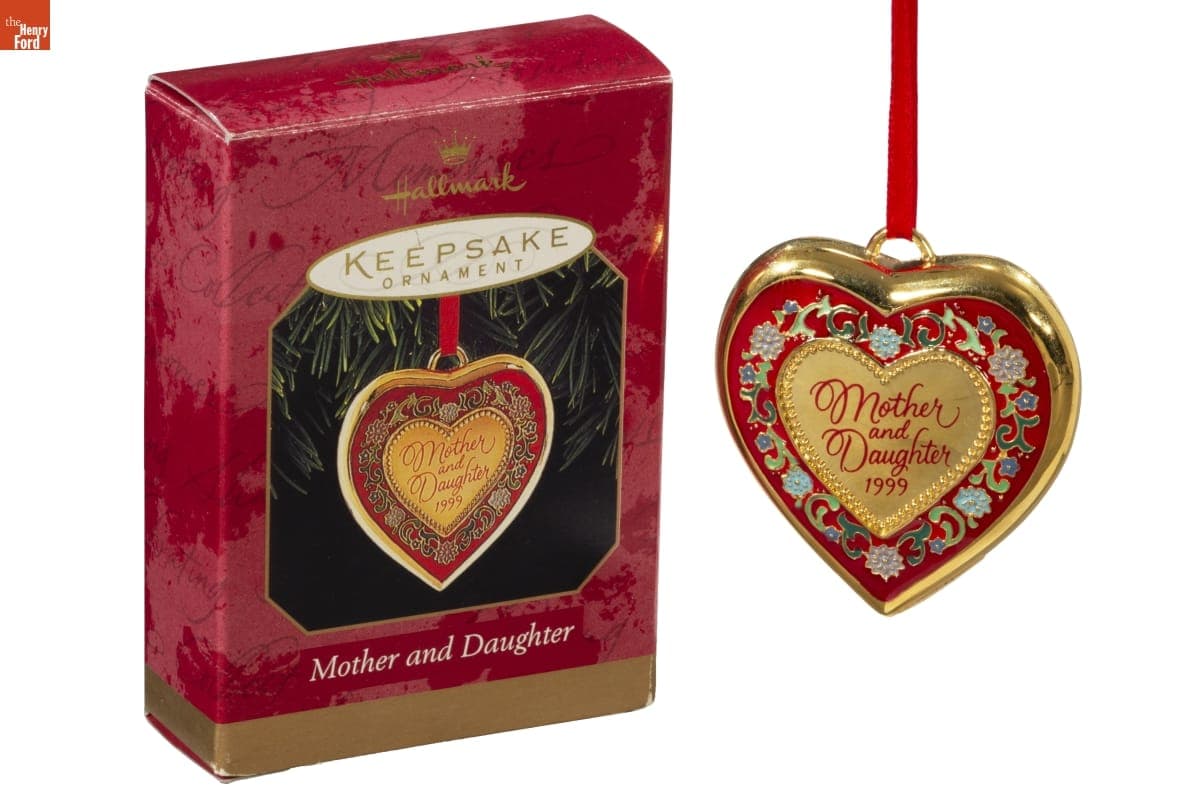 Hallmark "Mother and Daughter" Christmas Ornament, 1999