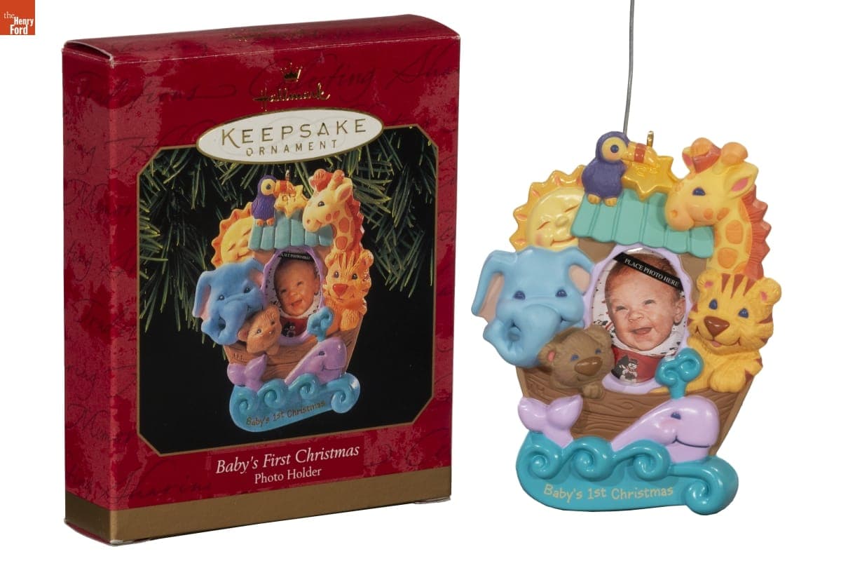 Hallmark "Baby's First Christmas Photo Holder" Christmas Ornament, 1999