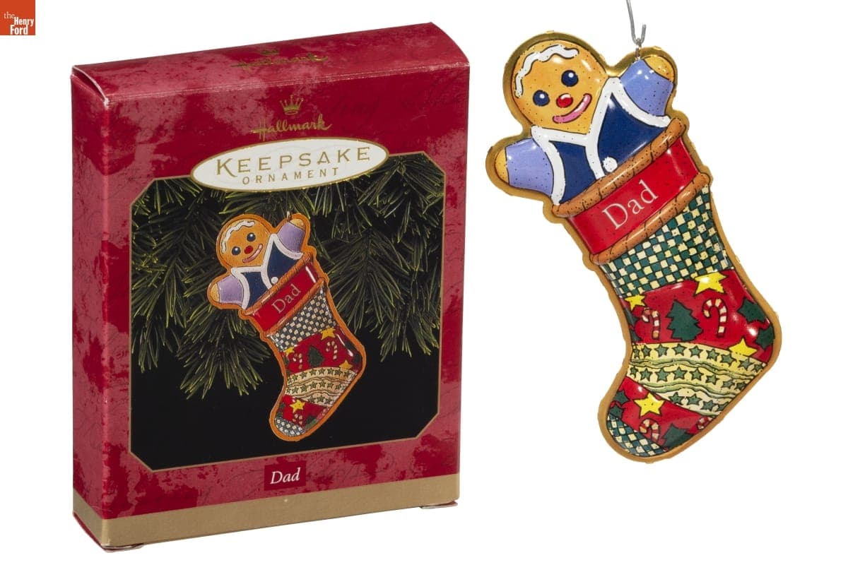 Hallmark "Dad" Christmas Ornament, 1999