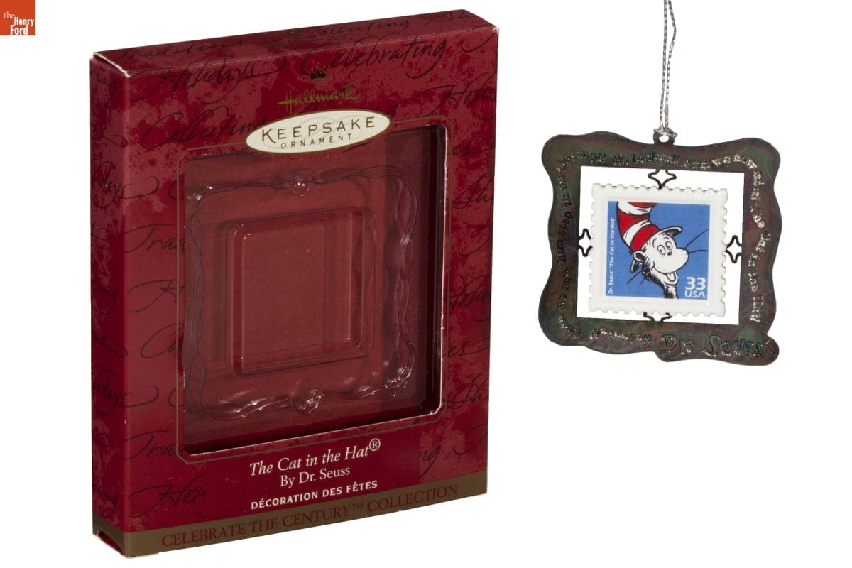 Hallmark "Celebrate The Century Collection: The Cat in the Hat By Dr. Seuss" Christmas Ornament, 1999