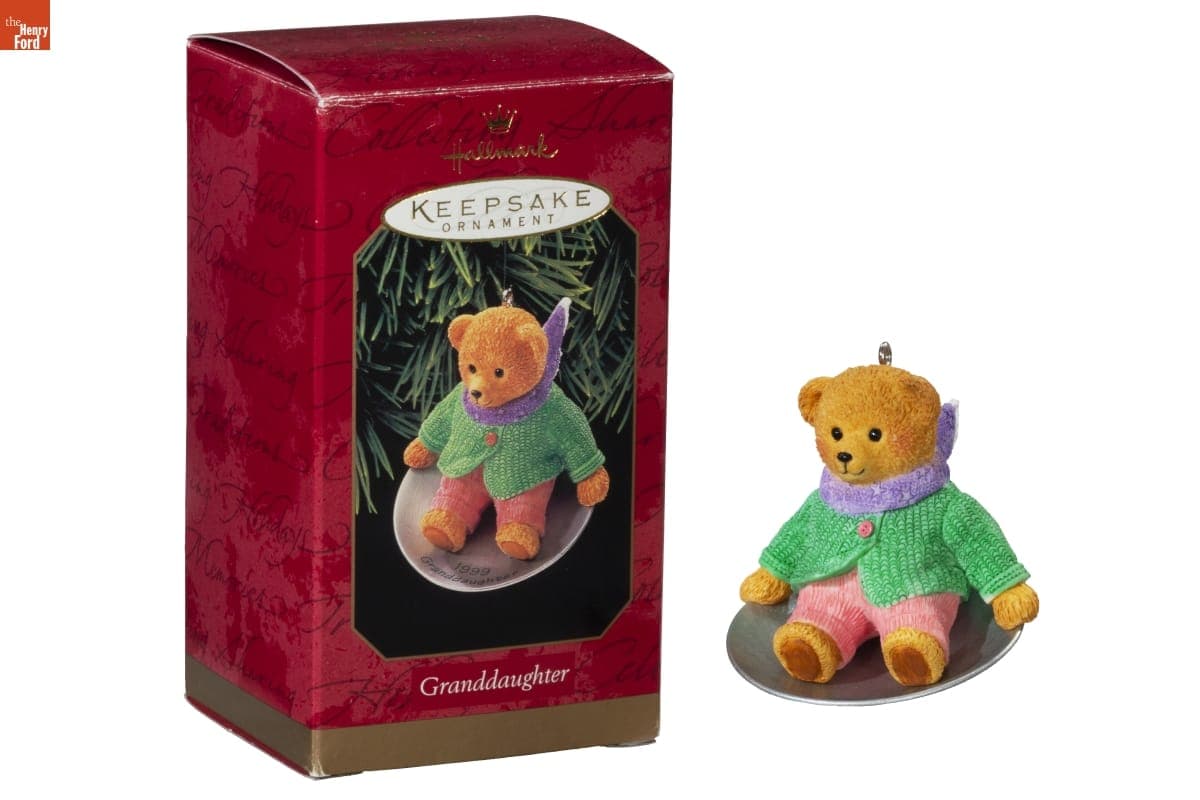Hallmark "Granddaughter" Christmas Ornament, 1999