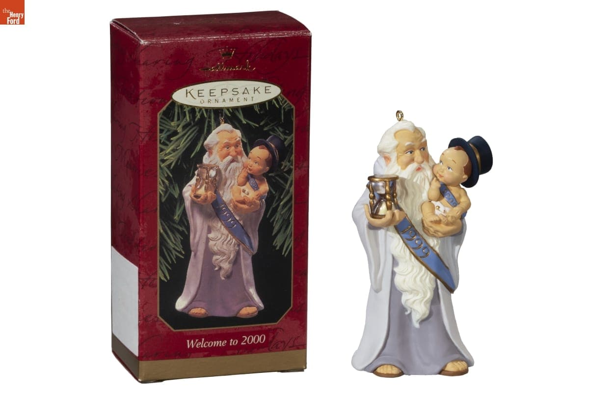 Hallmark "Welcome to 2000" Christmas Ornament, 1999