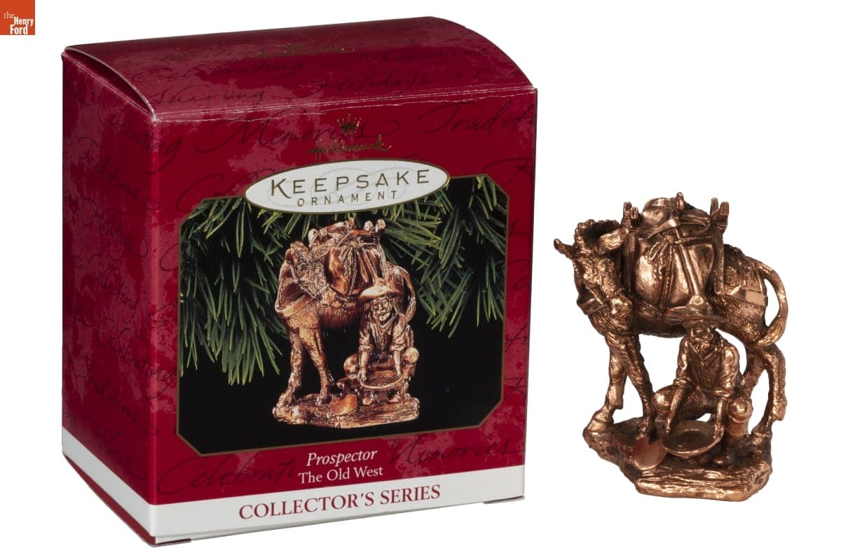 Hallmark "The Old West Series: Prospector" Christmas Ornament, 1999