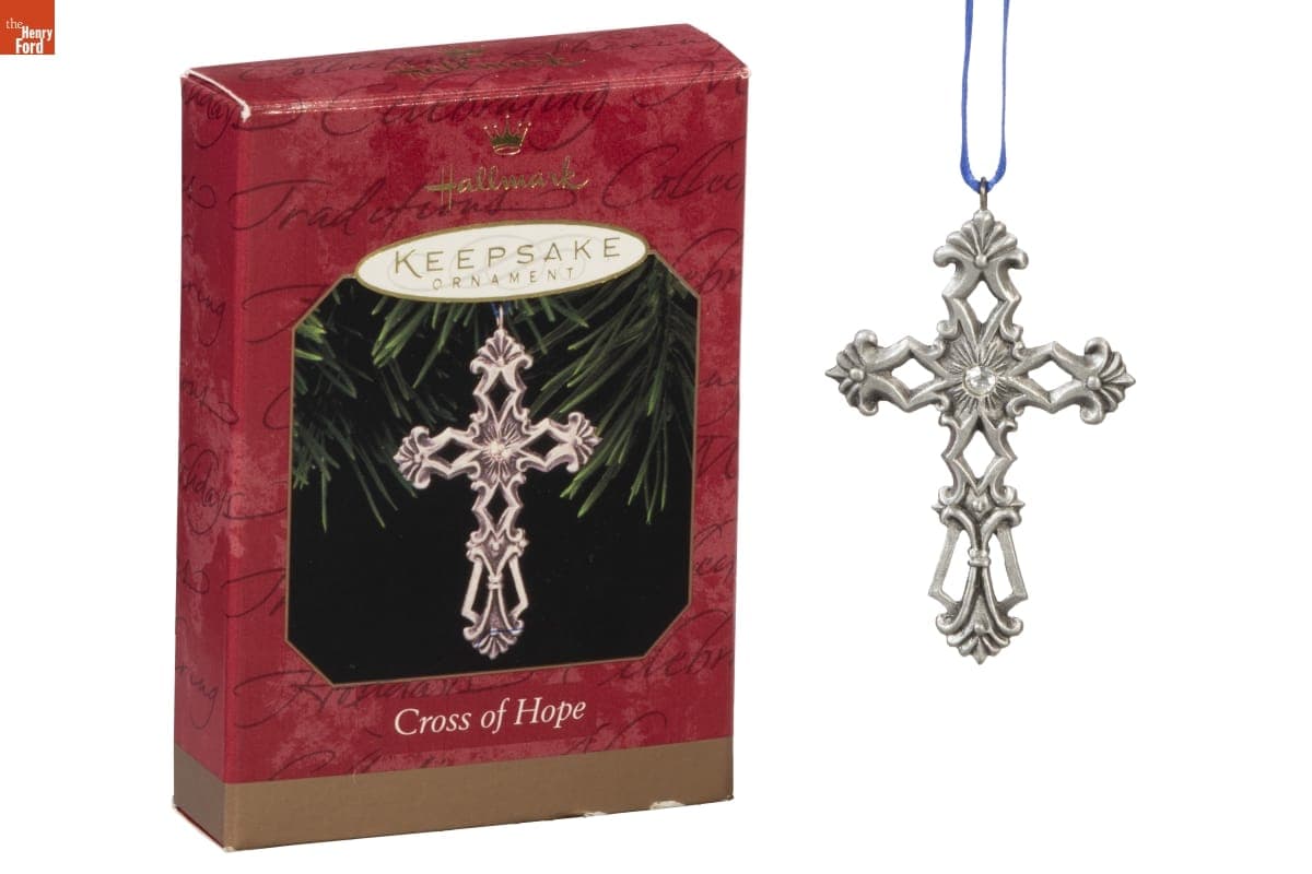 Hallmark "Cross of Hope" Christmas Ornament, 1999