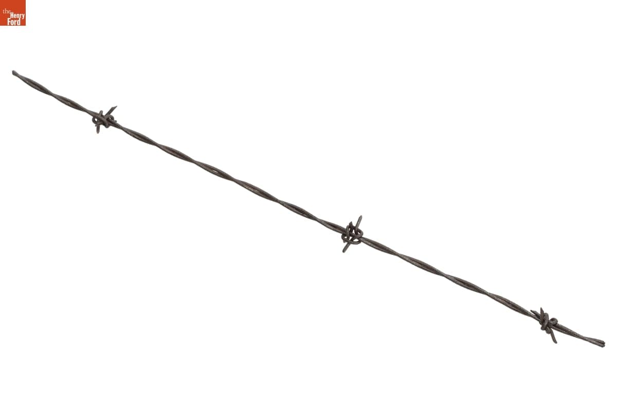 Wilkes' Two-Staple (On Two Lines) Barbed Wire, Patented 1879