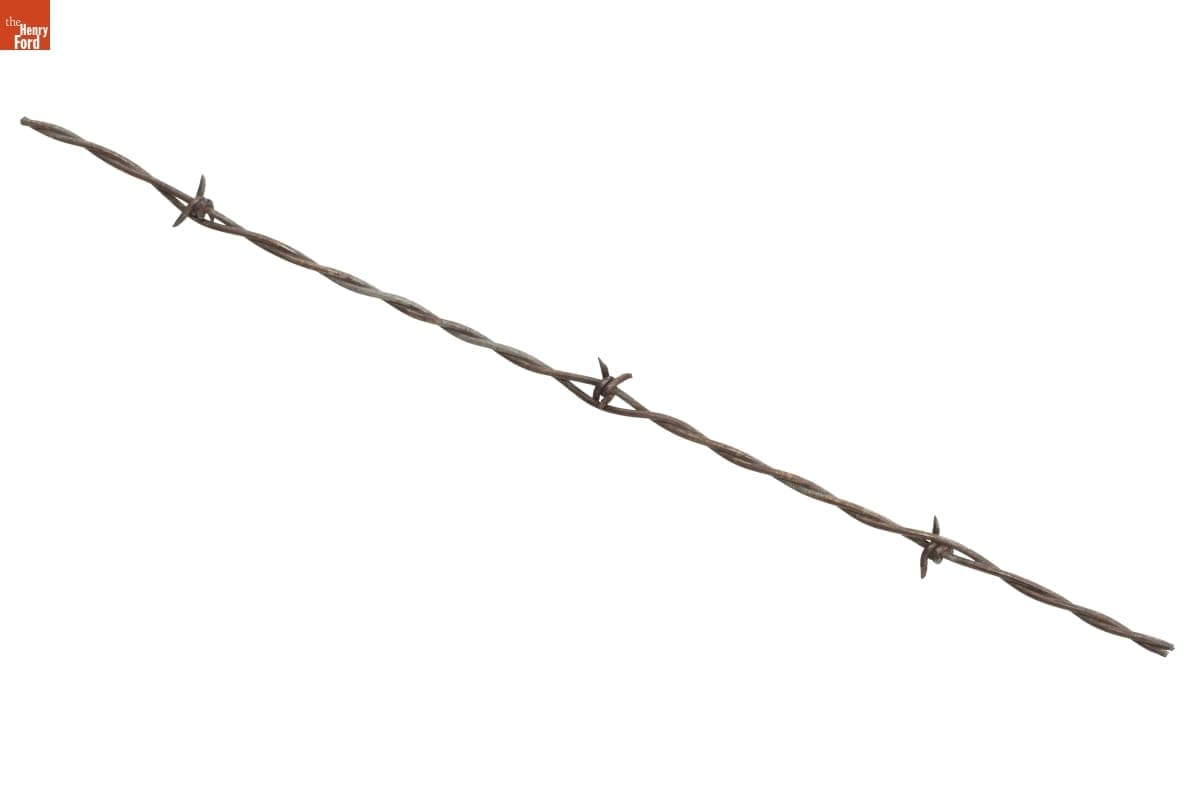 Jayne-Hill's Four-Point Barb Barbed Wire, Patented 1876