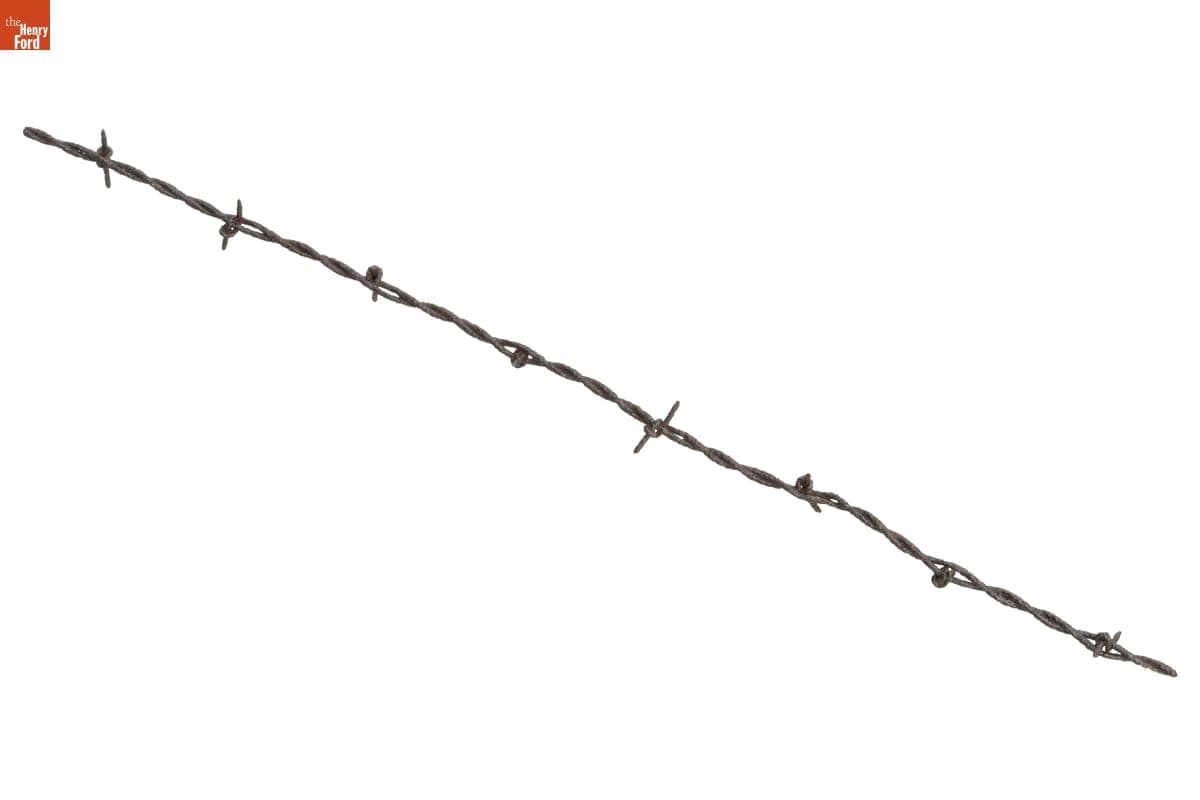 Kittleson's Half Hitch Barbed Wire, Patented 1878
