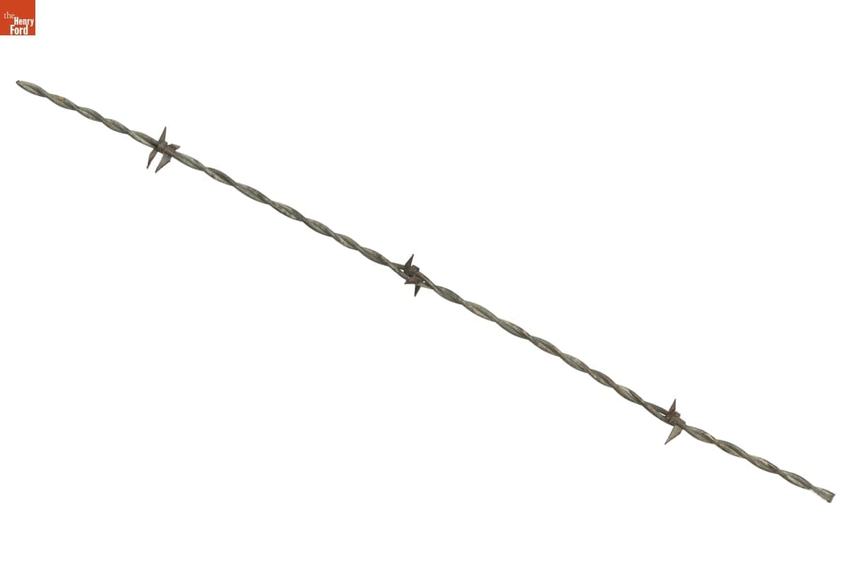Scutt's Clip Barbed Wire, Patented 1878