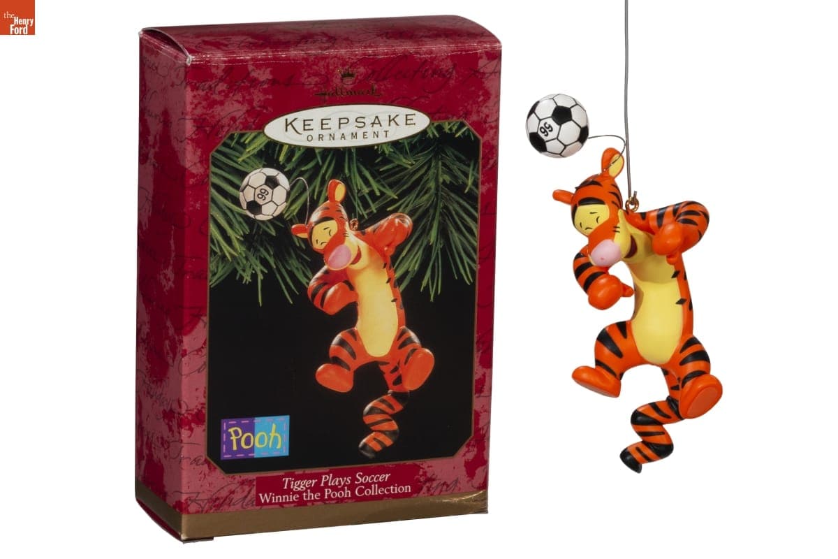 Hallmark "Winnie-the-Pooh Collection: Tigger Plays Soccer" Christmas Ornament, 1999