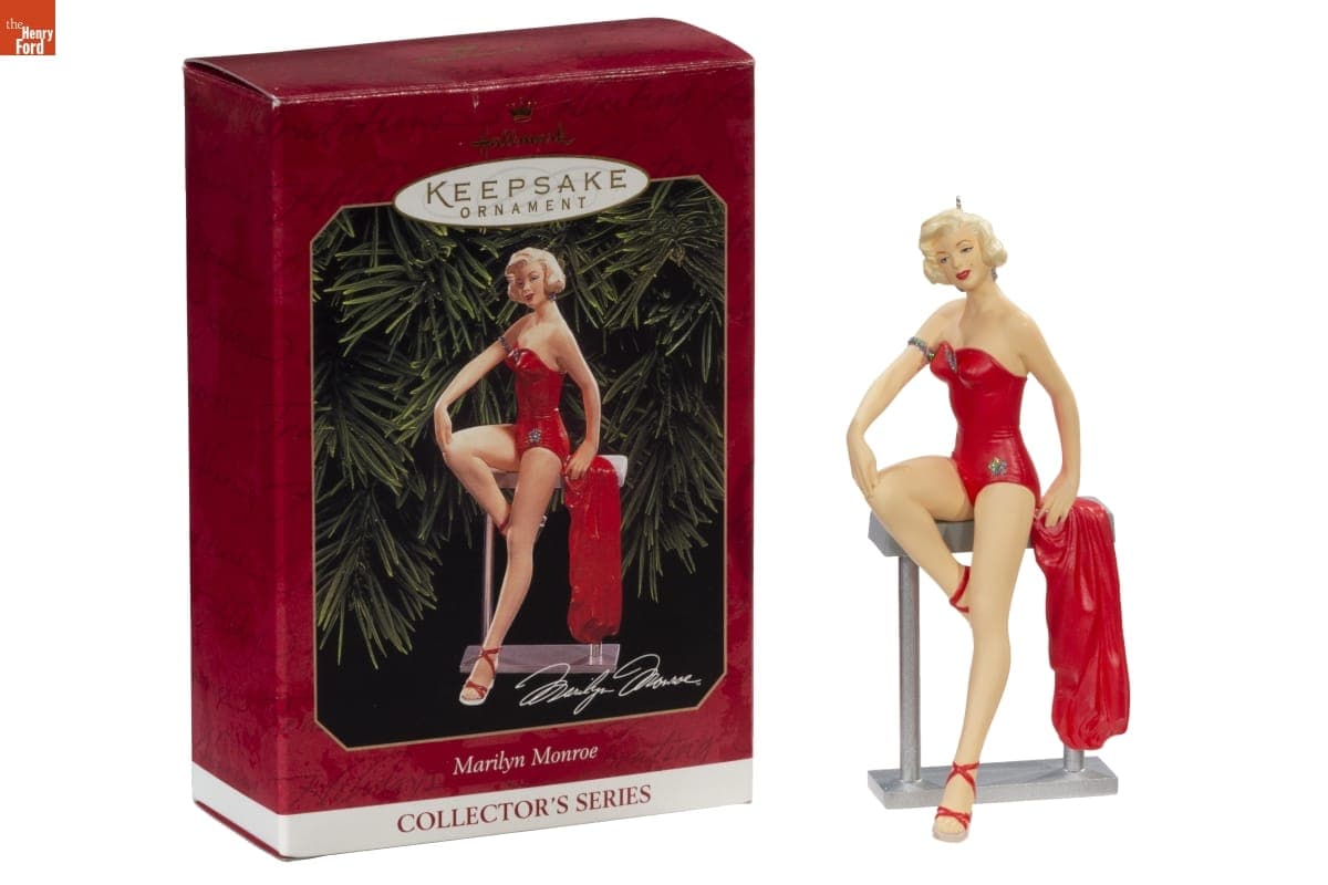Hallmark "Marilyn Monroe Series" Christmas Ornament, 1999