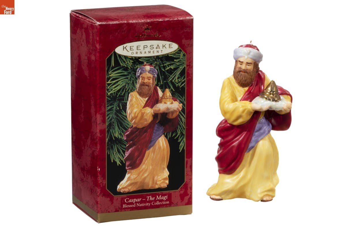 Hallmark "Blessed Nativity Collection: Caspar - The Magi" Christmas Ornament, 1999