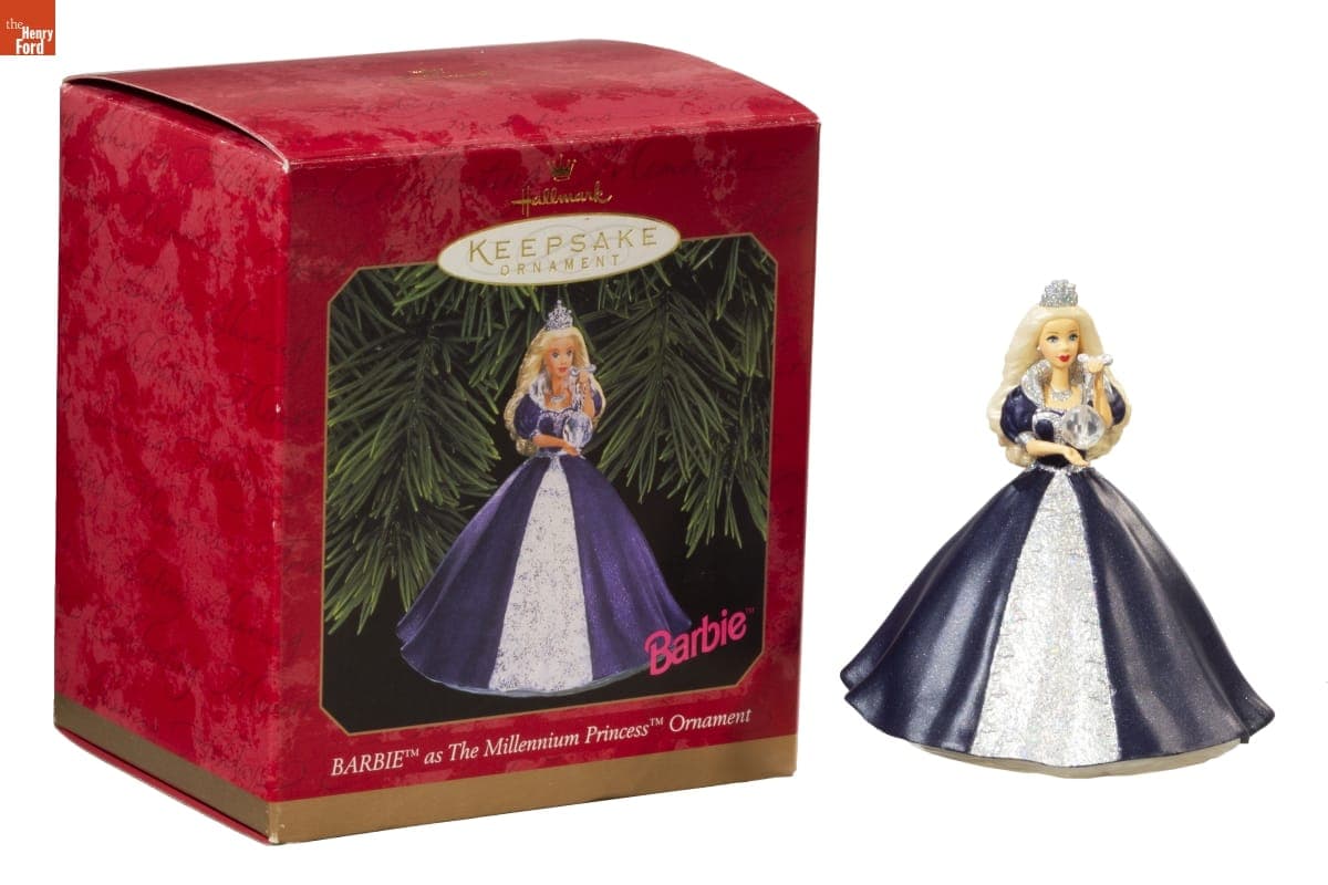 Hallmark "Barbie as The Millennium Princess" Christmas Ornament, 1999