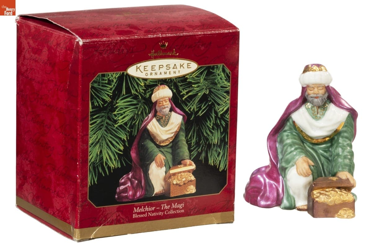 Hallmark "Blessed Nativity Collection: Melchior - The Magi" Christmas Ornament, 1999