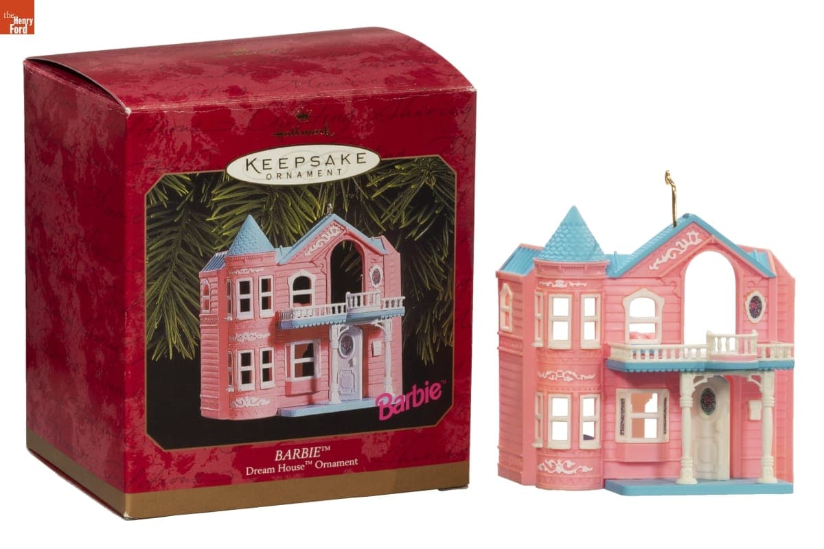 Hallmark "Barbie Dream House" Christmas Ornament, 1999