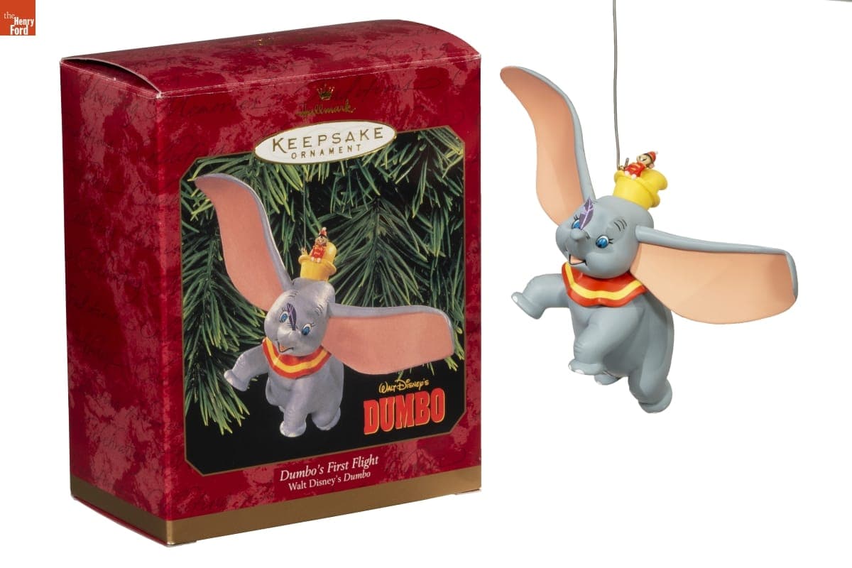 Hallmark "Walt Disney's Dumbo: Dumbo's First Flight" Christmas Ornament, 1999