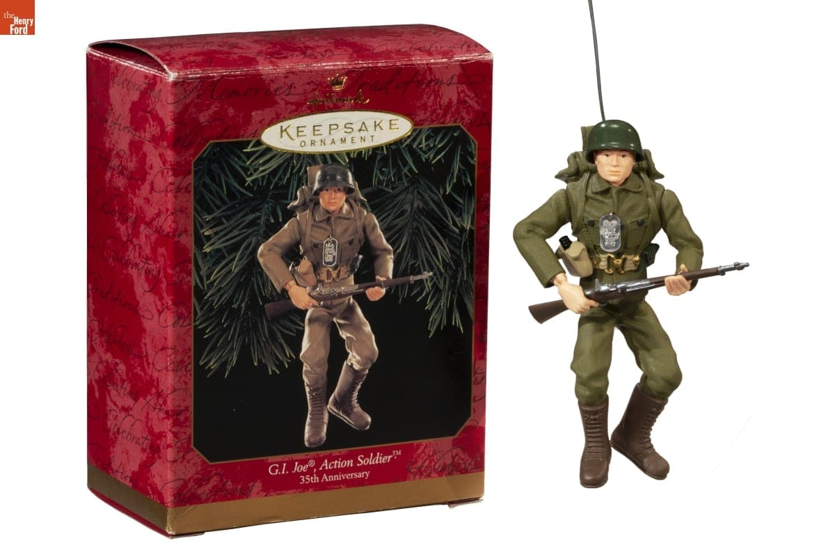 Hallmark "G.I. Joe, Action Soldier 35th Anniversary" Christmas Ornament, 1999