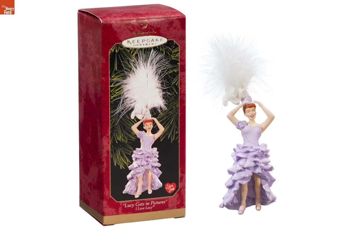 Hallmark "I Love Lucy: 'Lucy Gets in Pictures'" Christmas Ornament, 1999